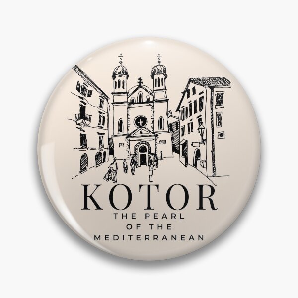 Item preview, Kotor Pearl of the Mediterranean Montenegro Europe designed and sold by Hoiho Adventure Shirts.