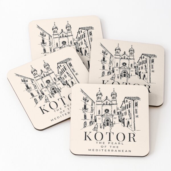 Item preview, Kotor Pearl of the Mediterranean Montenegro Europe designed and sold by Hoiho Adventure Shirts.
