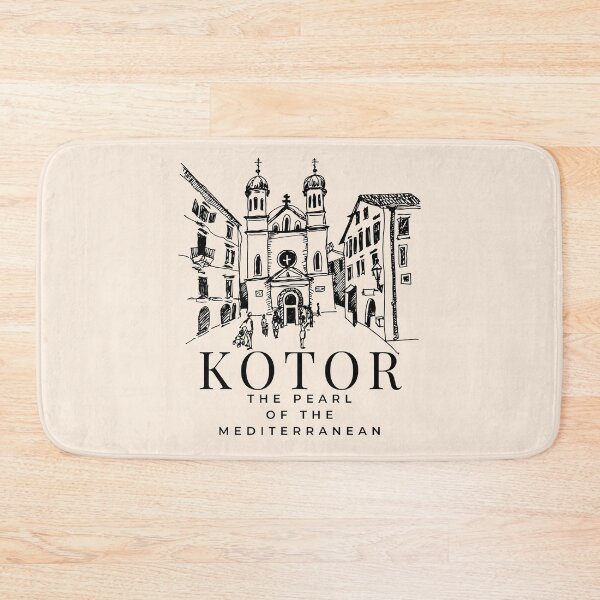 Item preview, Kotor Pearl of the Mediterranean Montenegro Europe designed and sold by Hoiho Adventure Shirts.