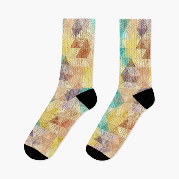 Item preview, Cute geometric Triangles Pattern funny gift for digital art lovers  designed and sold by AYACHI90.