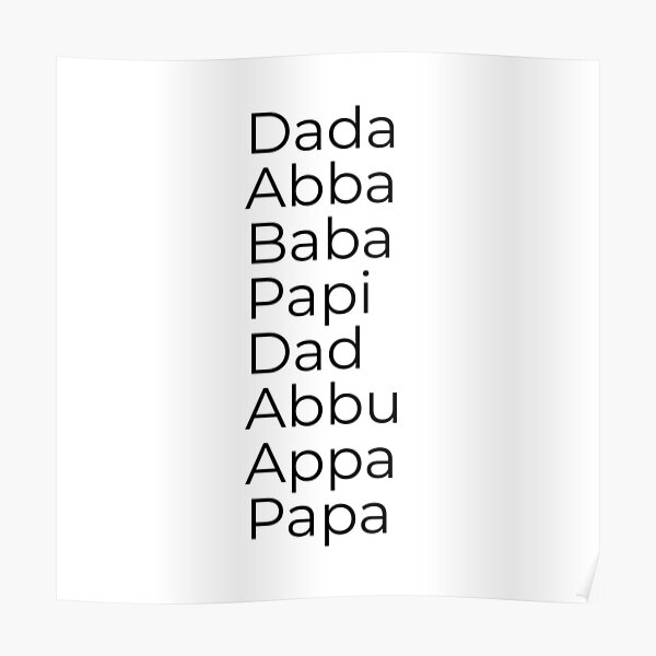 words-for-dad-in-dark-text-poster-by-keena-neklace-redbubble