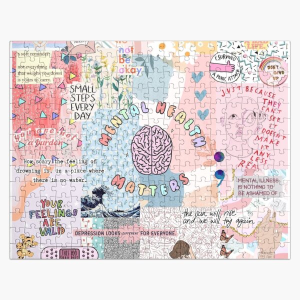 Item preview, Mental Health Matters Collage   designed and sold by thecollagegame.