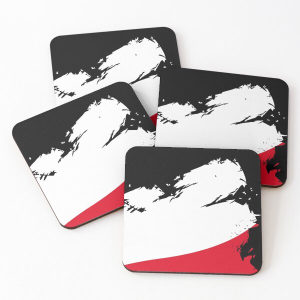 Item preview, Abstract paint-black-red-White designed and sold by Fai-oma.