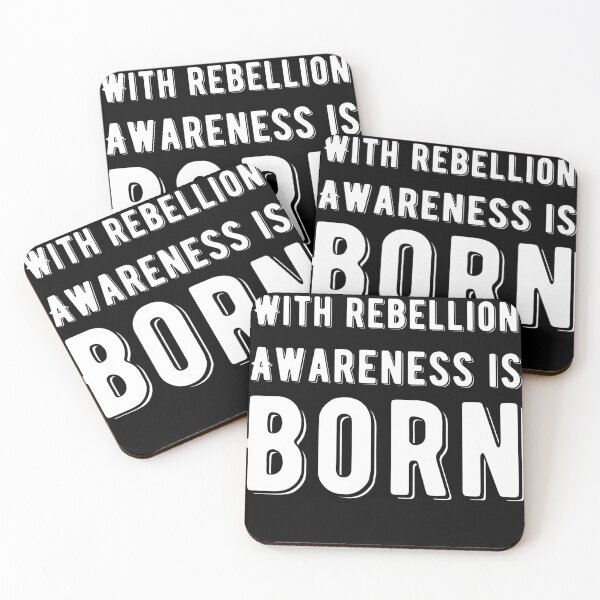 Item preview, With rebellion awareness is  born  designed and sold by Md1982.
