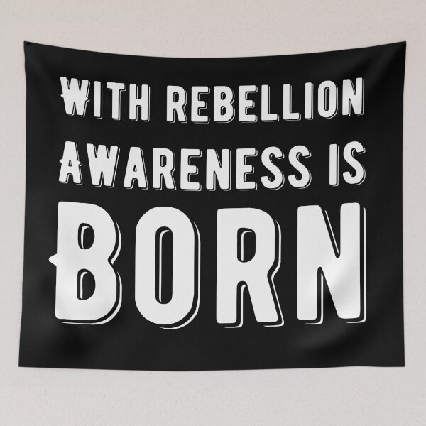 Item preview, With rebellion awareness is  born  designed and sold by Md1982.