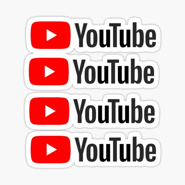 YouTube sticker pack Sticker