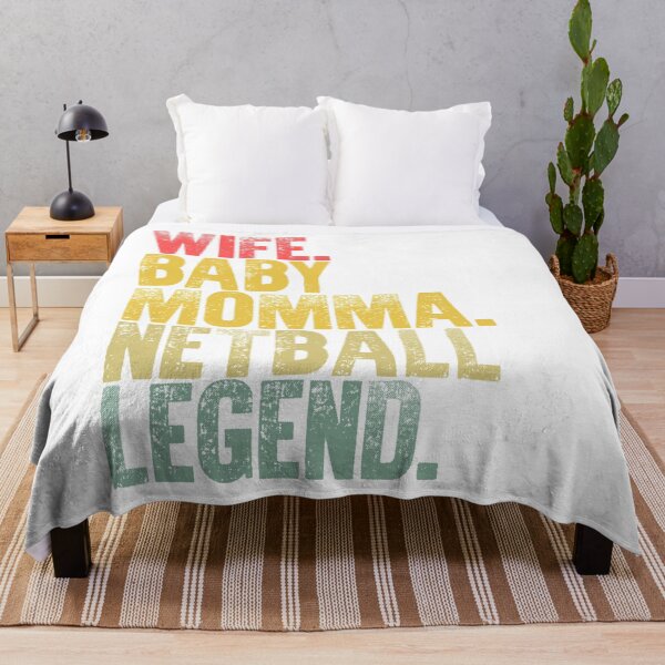 Item preview, Best Mother Women Funny Gift T Shirt Wife Baby Momma Netball Legend designed and sold by Bendthetrend.