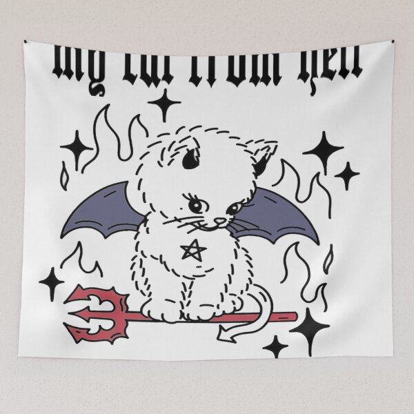 Item preview, my cat from HELL! designed and sold by CyberScum.