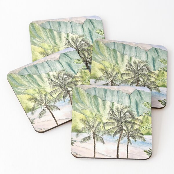 Item preview, Princeville Beach designed and sold by aprilsmithart.