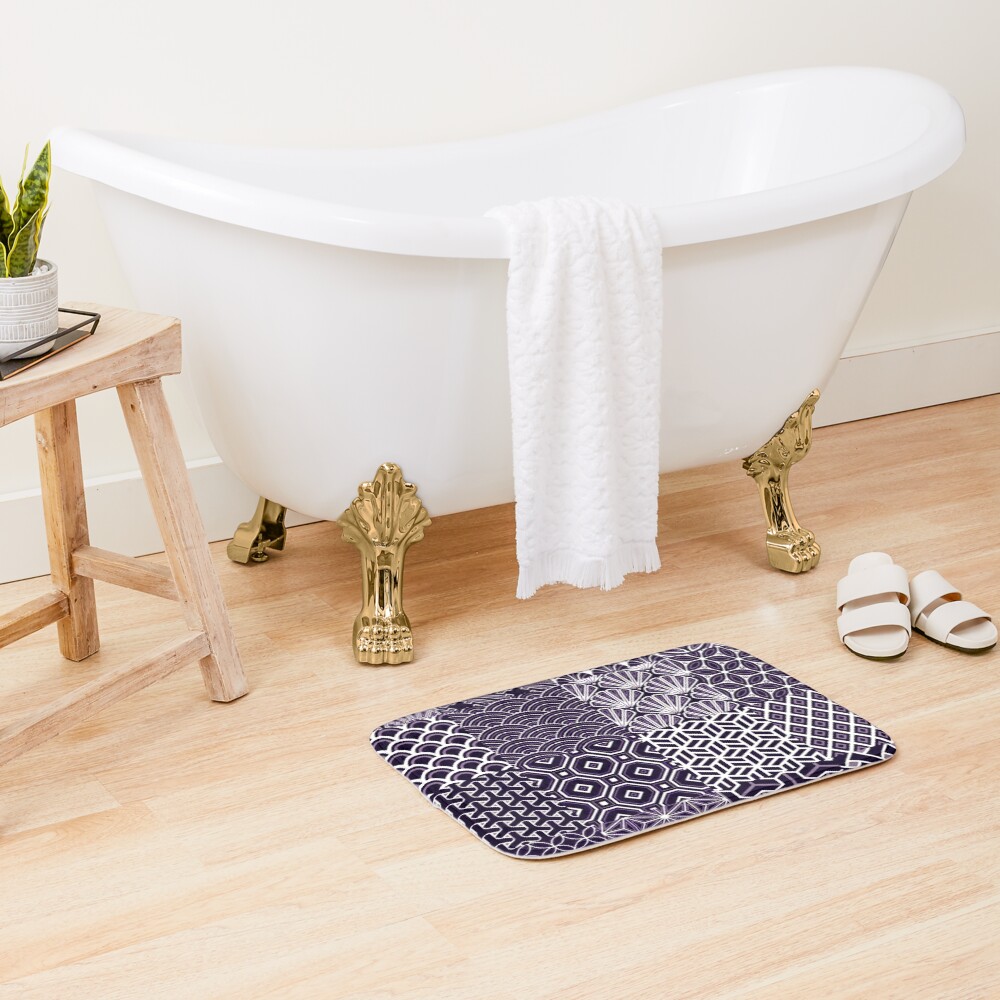 Item preview, Bath Mat designed and sold by IconPatterns.