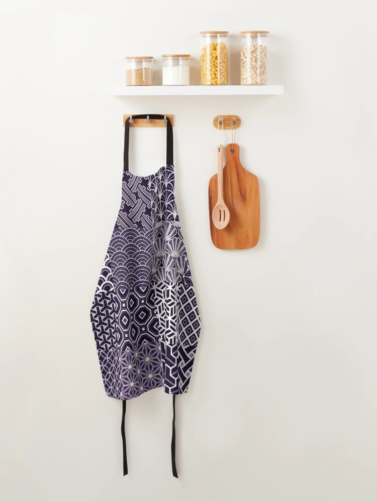 Thumbnail 4 of 6, Apron, IconPatterns68 designed and sold by IconPatterns.
