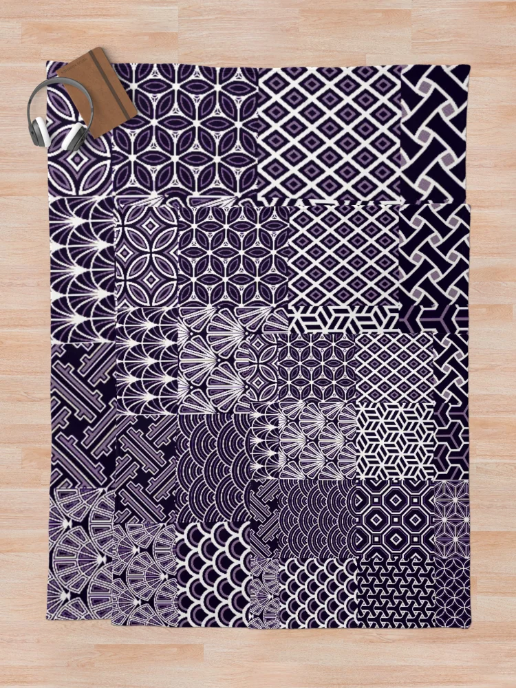 Thumbnail 5 of 6, Throw Blanket, IconPatterns68 designed and sold by IconPatterns.