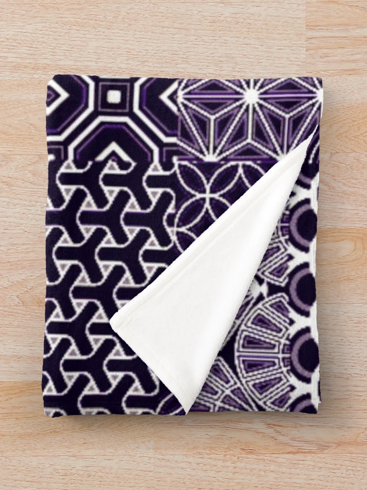 Thumbnail 3 of 6, Throw Blanket, IconPatterns68 designed and sold by IconPatterns.