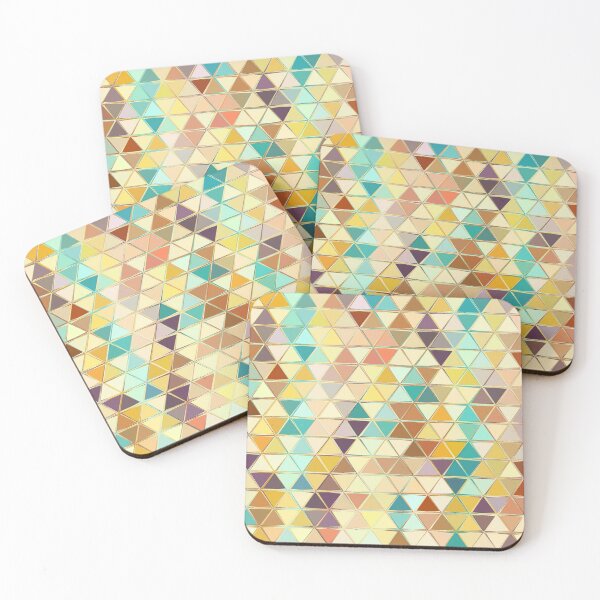 Item preview, Cute Funky geometric Triangles Pattern funny gift for digital art lovers  designed and sold by AYACHI90.