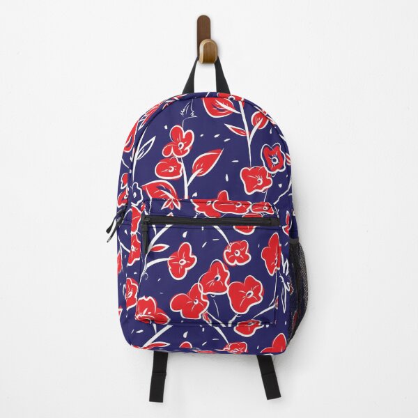 Item preview, Red Flowers Pattern designed and sold by DigitalNobleman.