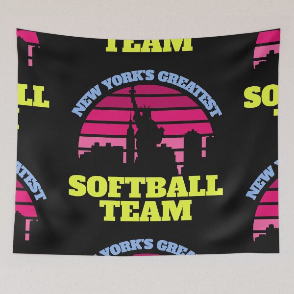 Artikelvorschau, New Yorks größtes Softball-Team Pink entworfen und verkauft von Chubuter.