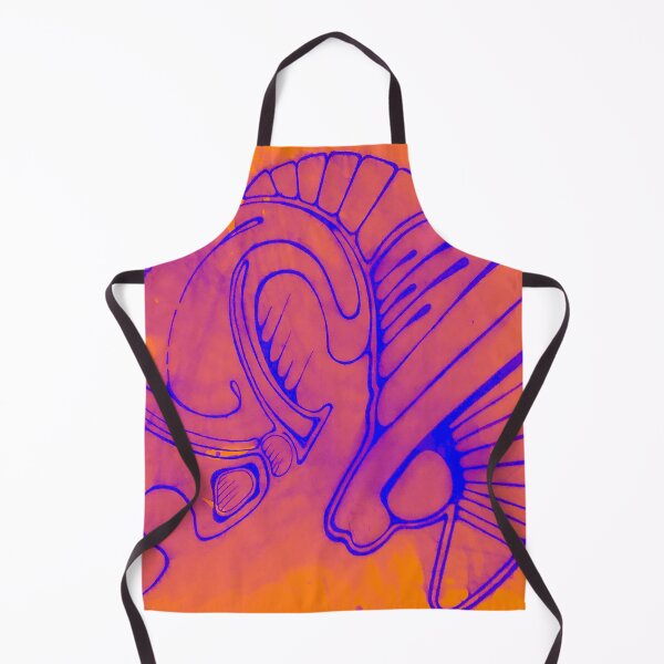Artikelvorschau, Psychedelic Neon Orange Alien Raumschiff Cowboy entworfen und verkauft von iamstevivaughn.