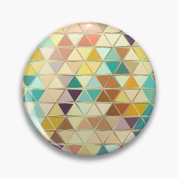 Item preview, Cute Funky geometric Triangles Pattern funny gift for digital art lovers  designed and sold by AYACHI90.