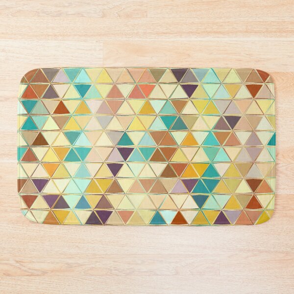 Item preview, Cute Funky geometric Triangles Pattern funny gift for digital art lovers  designed and sold by AYACHI90.
