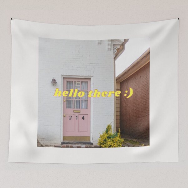 Item preview, " hello there :) "  designed and sold by fatimaadraws.