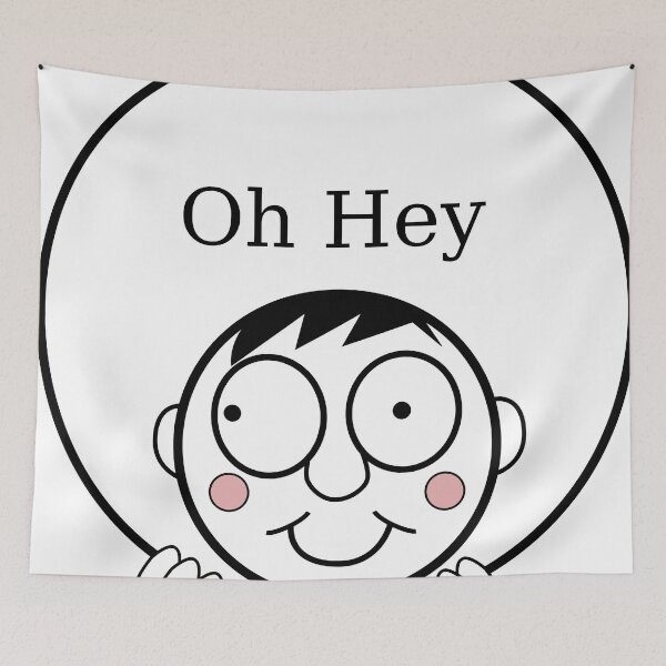 Item preview, Oh Hey designed and sold by HereOnZeme.