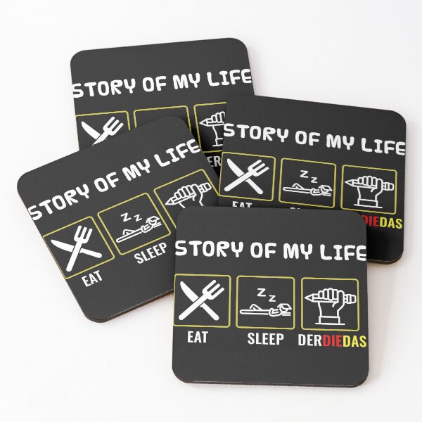 Item preview, Story of my life - der, die, das designed and sold by AxzoGerman.