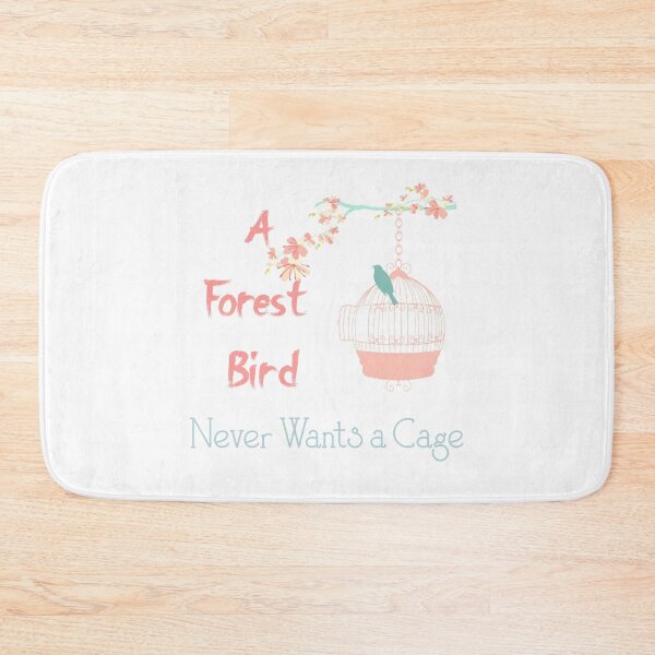 Item preview, A forest bird never wants a cage, bird day, Awesome gift for birds lovers, father, mother, sister, brother and friends designed and sold by abdelhak2005.