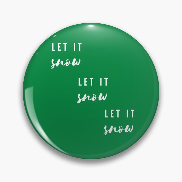 Item preview, Let it Snow Green designed and sold by MenMakeSammichs.