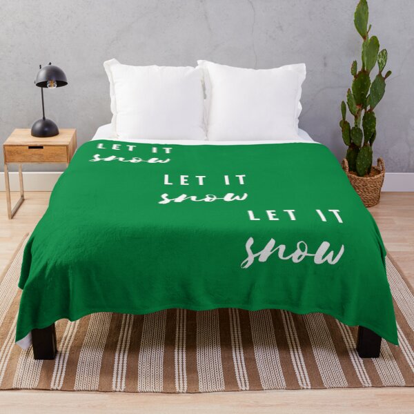 Item preview, Let it Snow Green designed and sold by MenMakeSammichs.