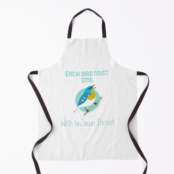Item preview, Each bird must sing with his own throat, bird day, Awesome gift for birds lovers, father, mother, sister, brother and friends designed and sold by abdelhak2005.