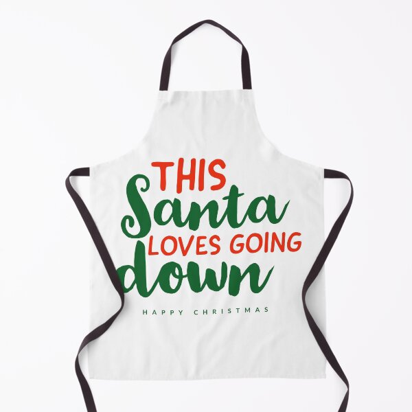Item preview, THIS SANTA LOVES GOING DOWN - FUNNY - HAPPY CHRISTMAS - XMAS  designed and sold by Tropical Blood.