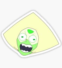 Frustrated Peridot Sticker