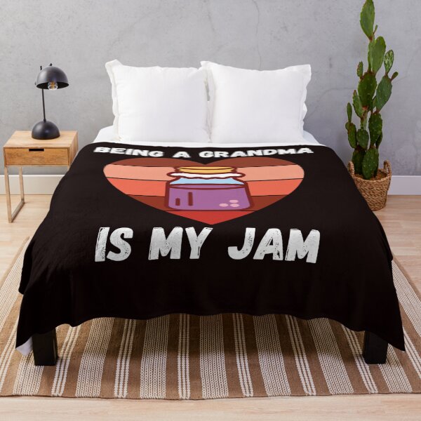 Item preview, Being a Grandma is My Jam-Valentines Day-Retro designed and sold by LaceRenee.