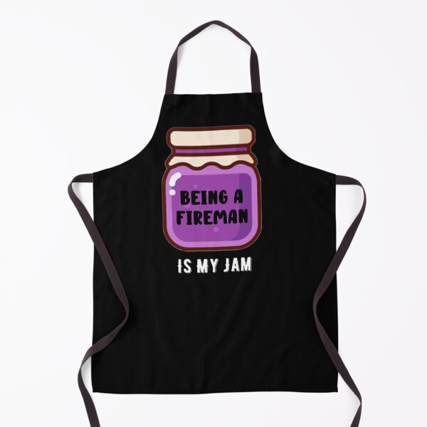 Item preview, Being A Fireman Is My Jam Quote designed and sold by AritraSur.