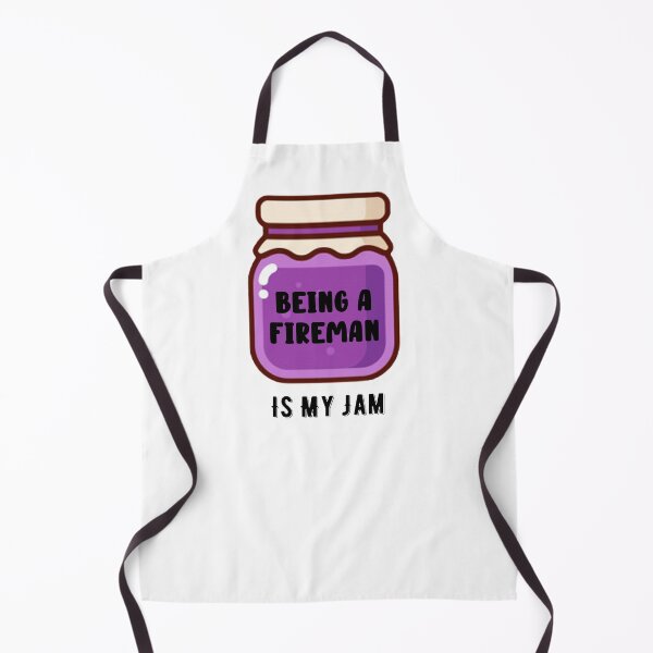 Item preview,  Being A Fireman Is My Jam Quote designed and sold by AritraSur.