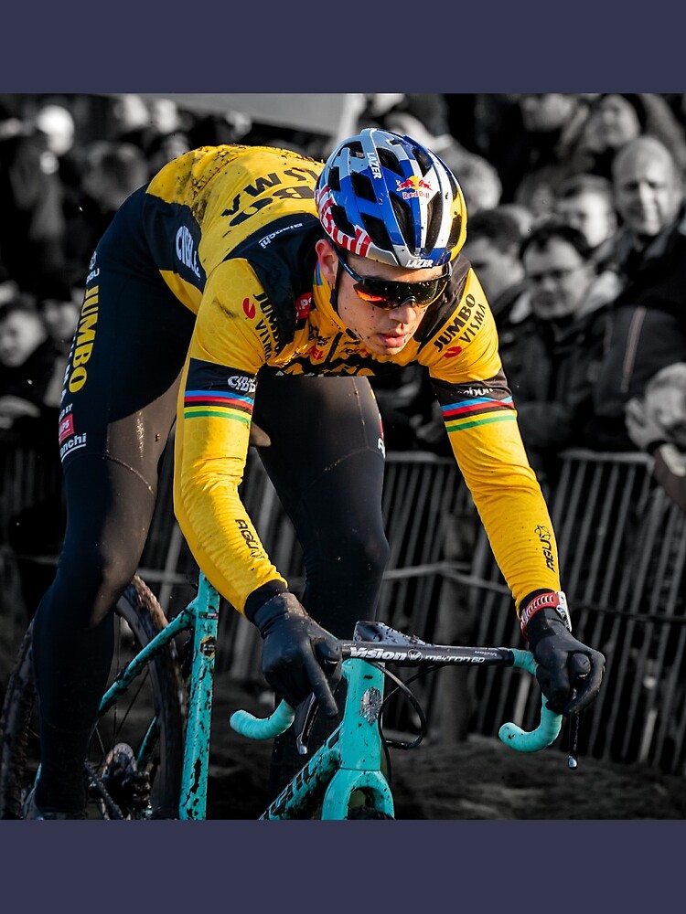 "Wout van Aert in action!" Drawstring Bag by ArtForKnowledge | Redbubble