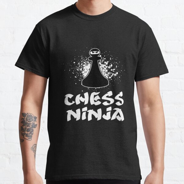 Chess Ninja Checkmate King Classic T-Shirt