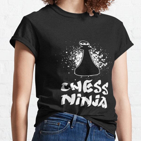 Chess Ninja Checkmate King Classic T-Shirt