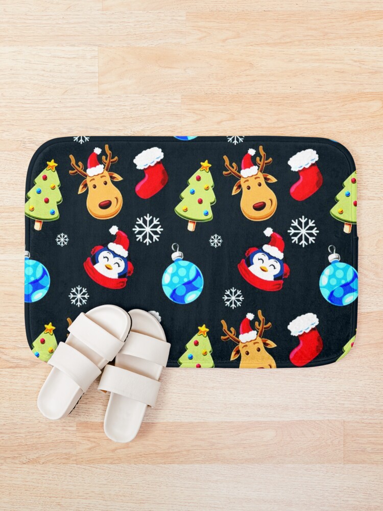 Thumbnail 1 of 6, Bath Mat, IconPatterns69 designed and sold by IconPatterns.
