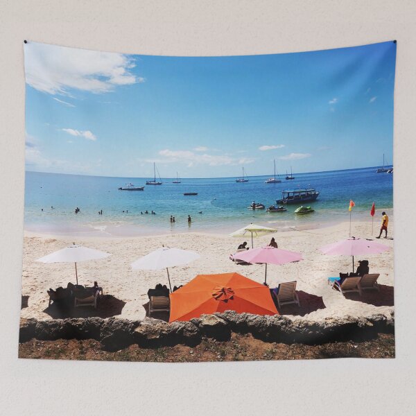 Item preview, Day at the Beach in Tobago designed and sold by socialengineer.