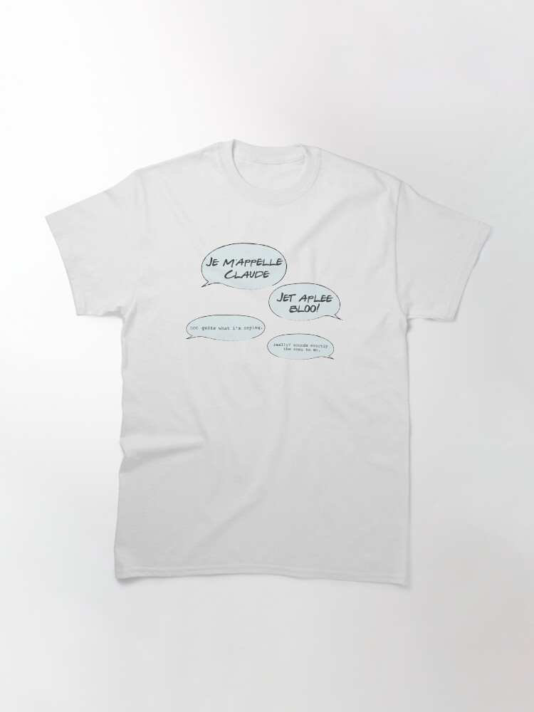 Alternate view of French Lesson Classic T-Shirt