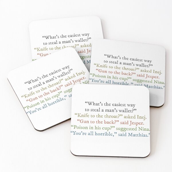 Item preview, Shadow and Bone Six of Crows designed and sold by p20designs.