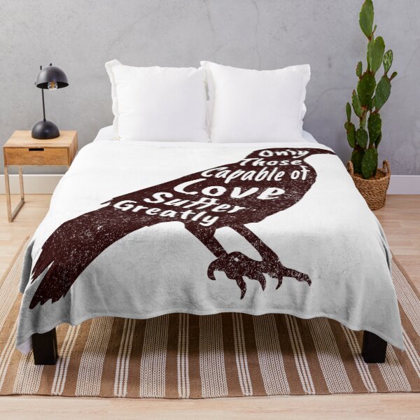 Item preview, Quote of a crow designed and sold by AthenaPlays.