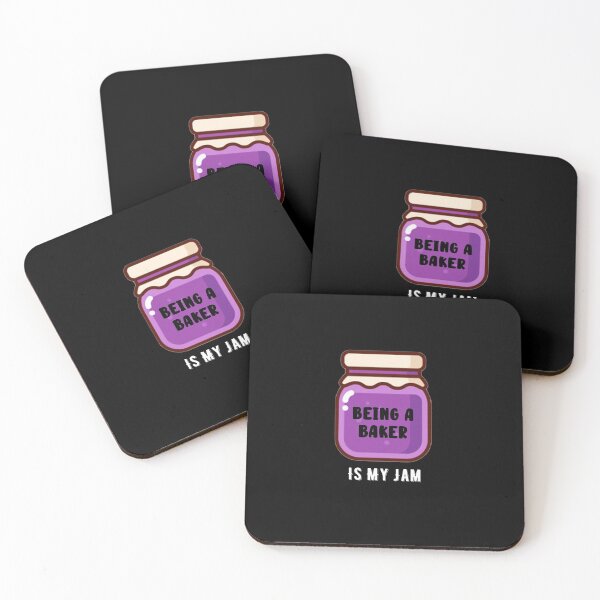 Item preview, Being A Baker Is My Jam Quote designed and sold by AritraSur.