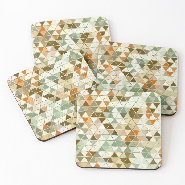 Item preview, Cute Funky geometric Triangles Pattern funny gift for digital art lovers  designed and sold by AYACHI90.