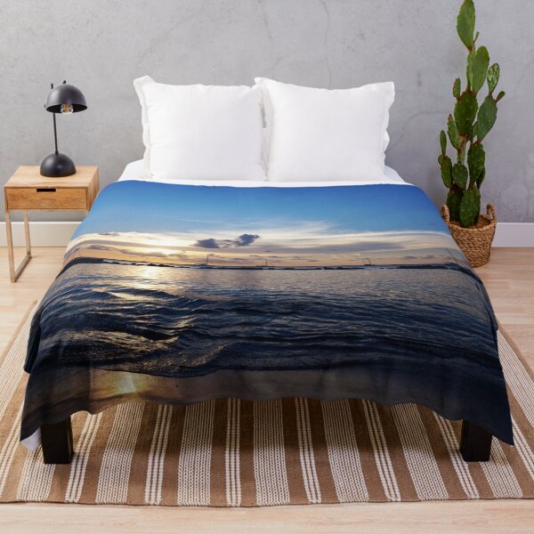 Item preview, Evening sunset at the beach designed and sold by socialengineer.