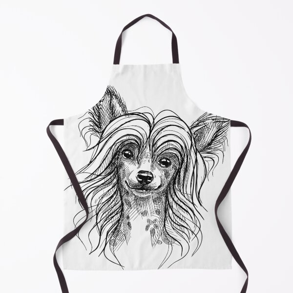 Item preview, Cute little Chinese crested puppy. designed and sold by Mankaanna.