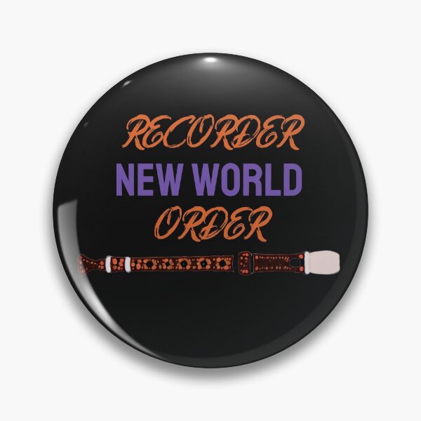 Item preview, Recorder New World Order  designed and sold by DesignsofNote.