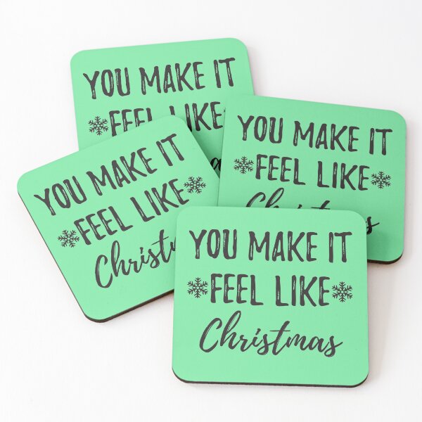 Item preview, Make it Feel Like Christmas designed and sold by SillyWoo.