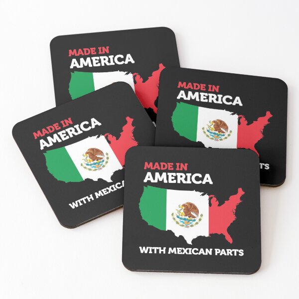 Item preview, Made in America with Mexican Parts American Pride Funny Gift designed and sold by smartrocket.